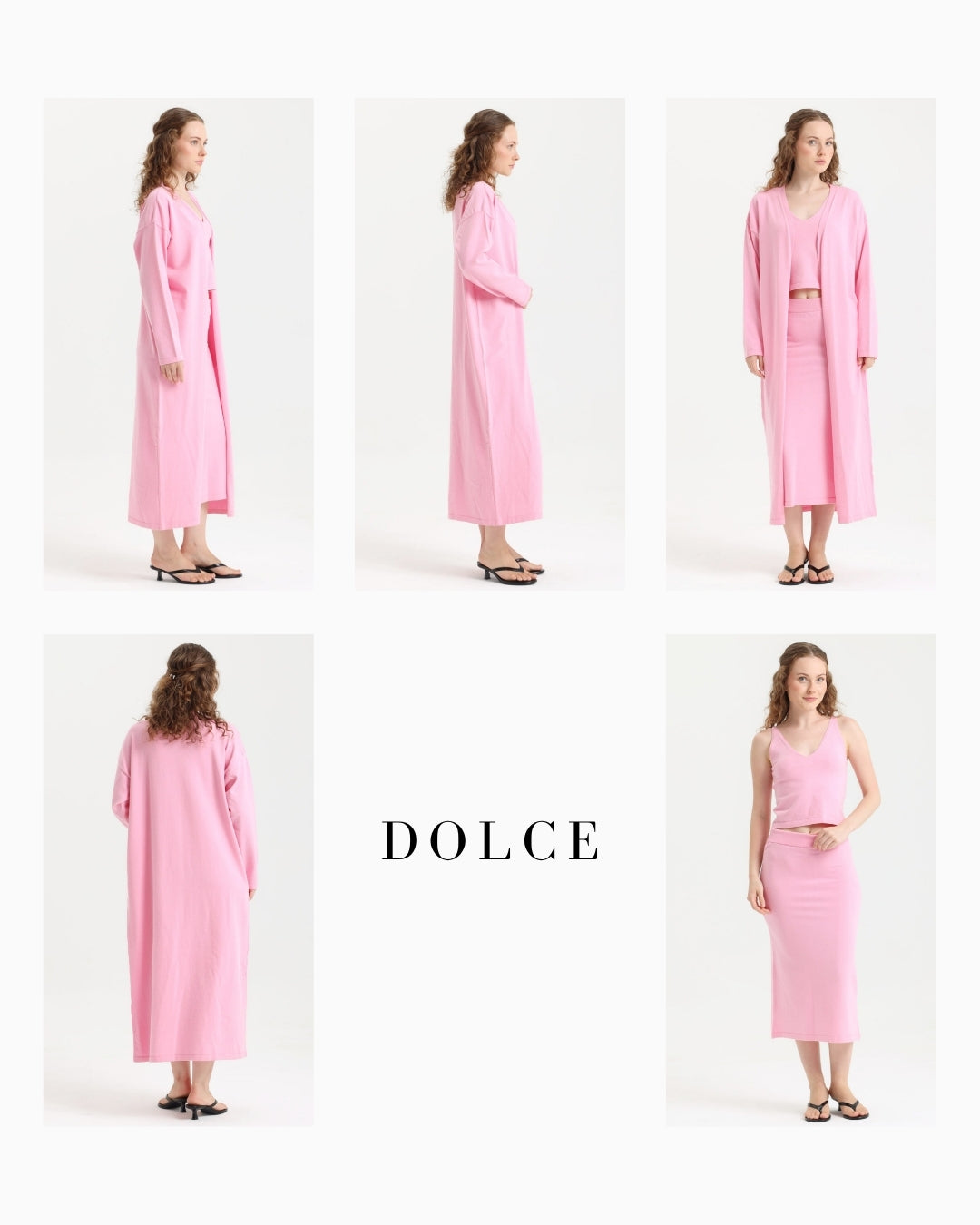 Luna Exclusive Pembe Kimono