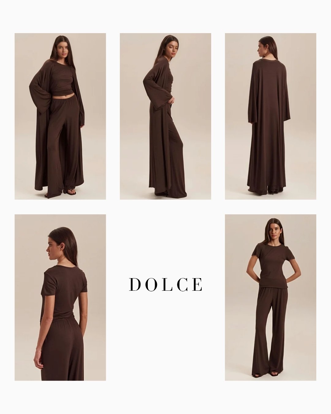 Dolce Acı Kahve Kimono