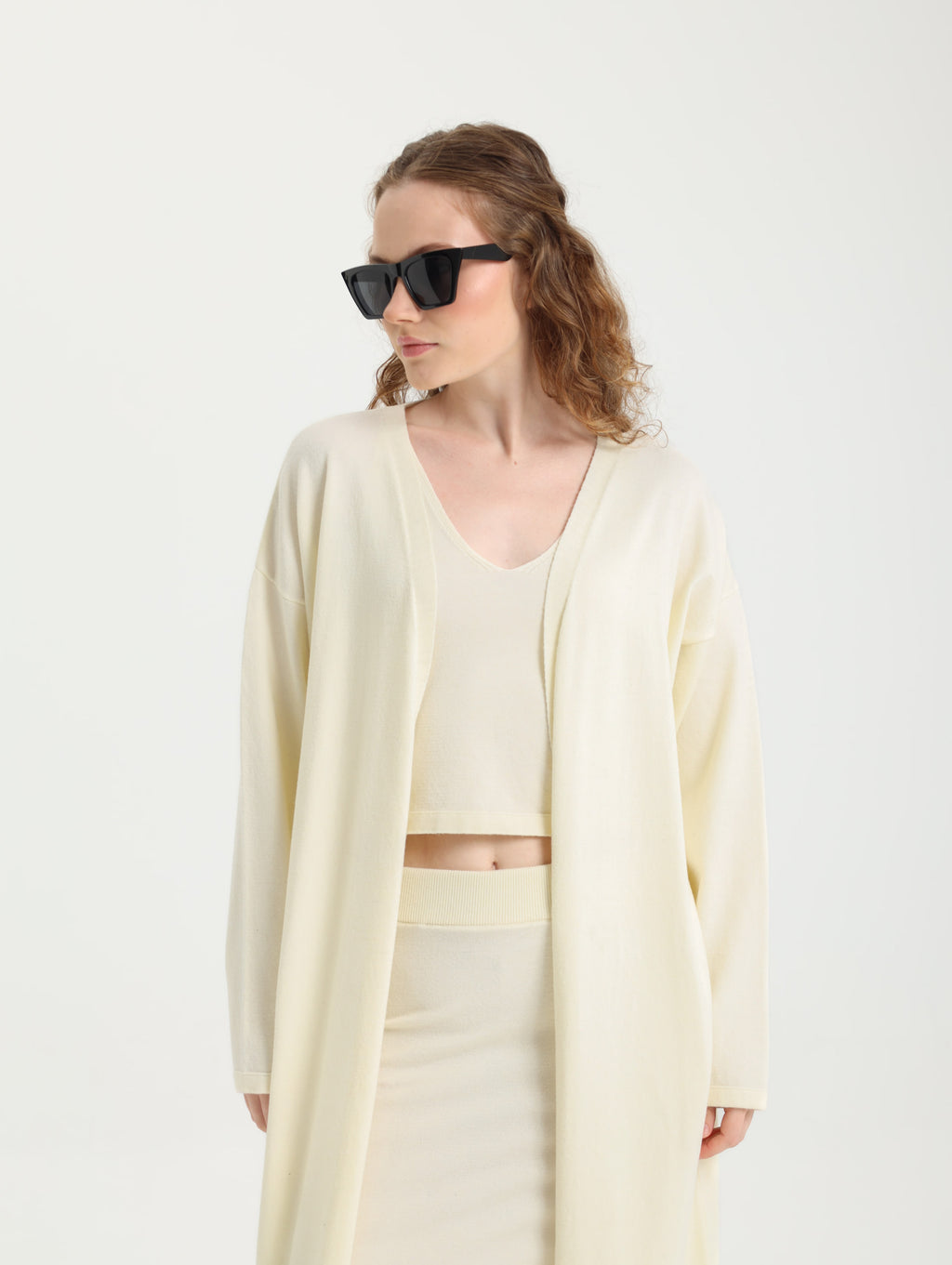 Luna Exclusive Ekru Kimono
