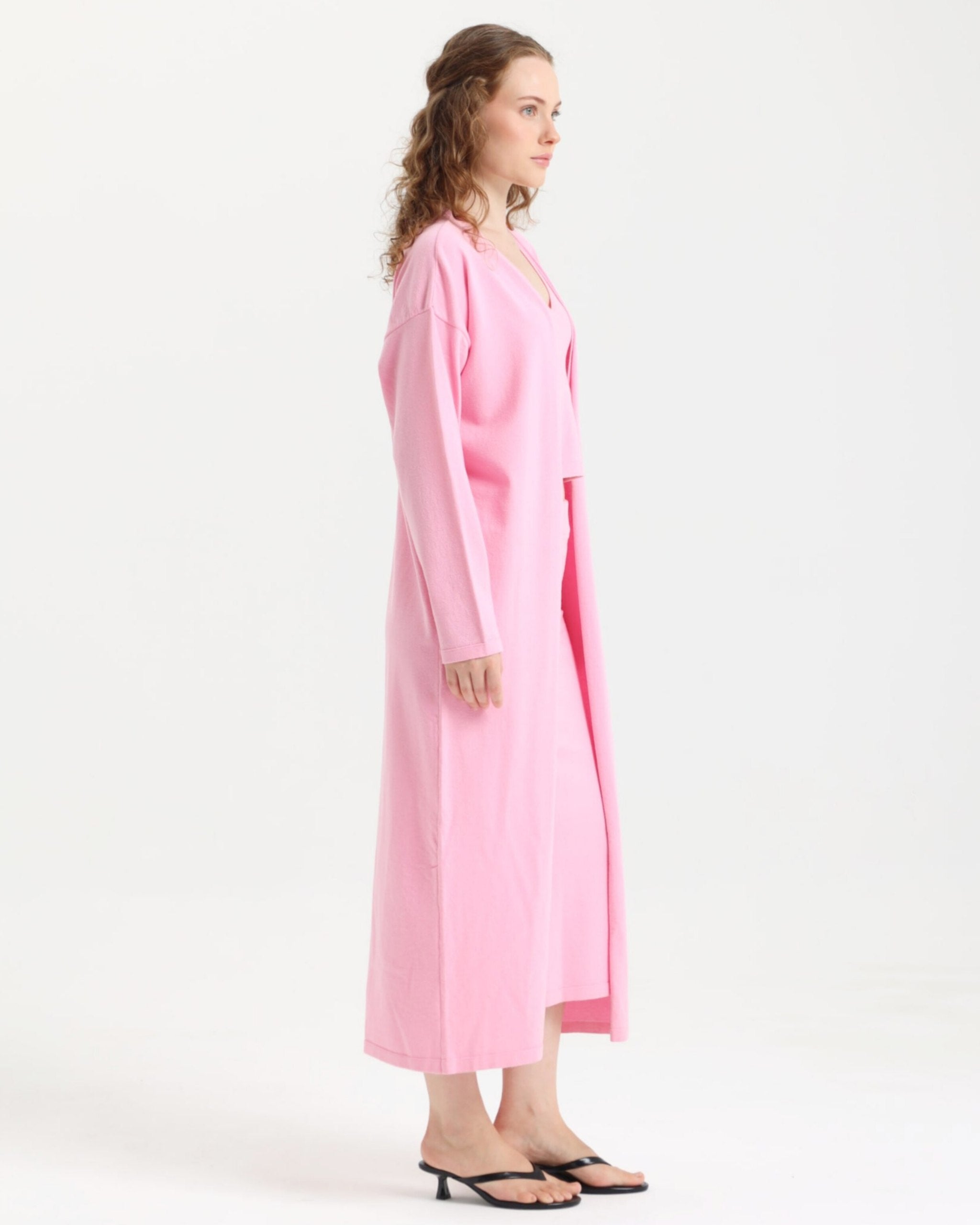 Luna Exclusive Pembe Kimono
