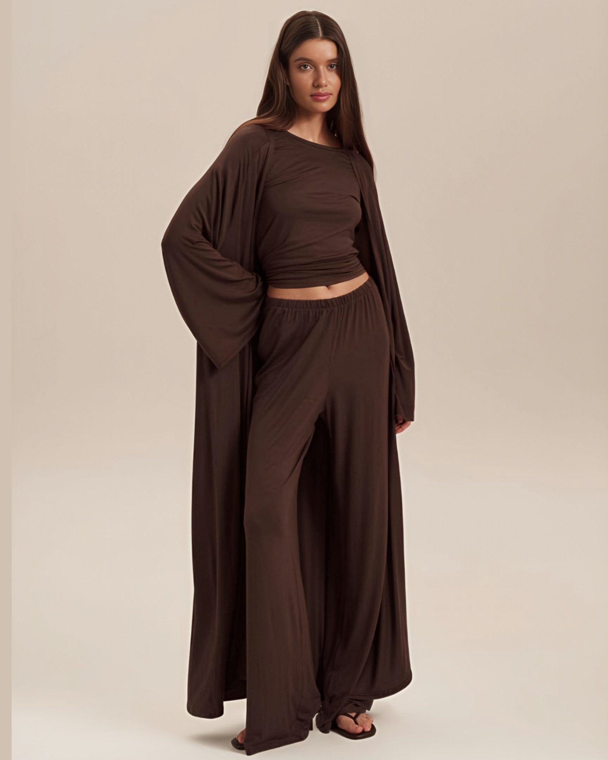 Dolce Acı Kahve Kimono