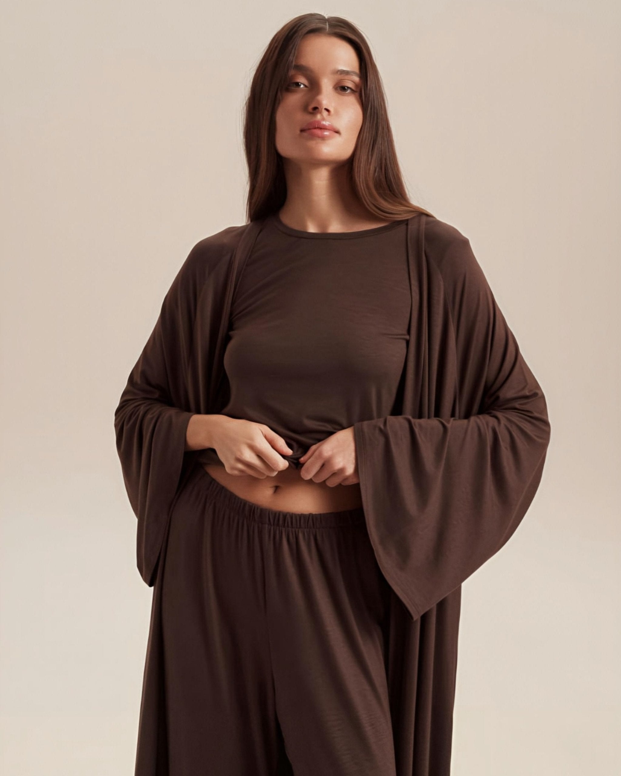 Dolce Acı Kahve Kimono