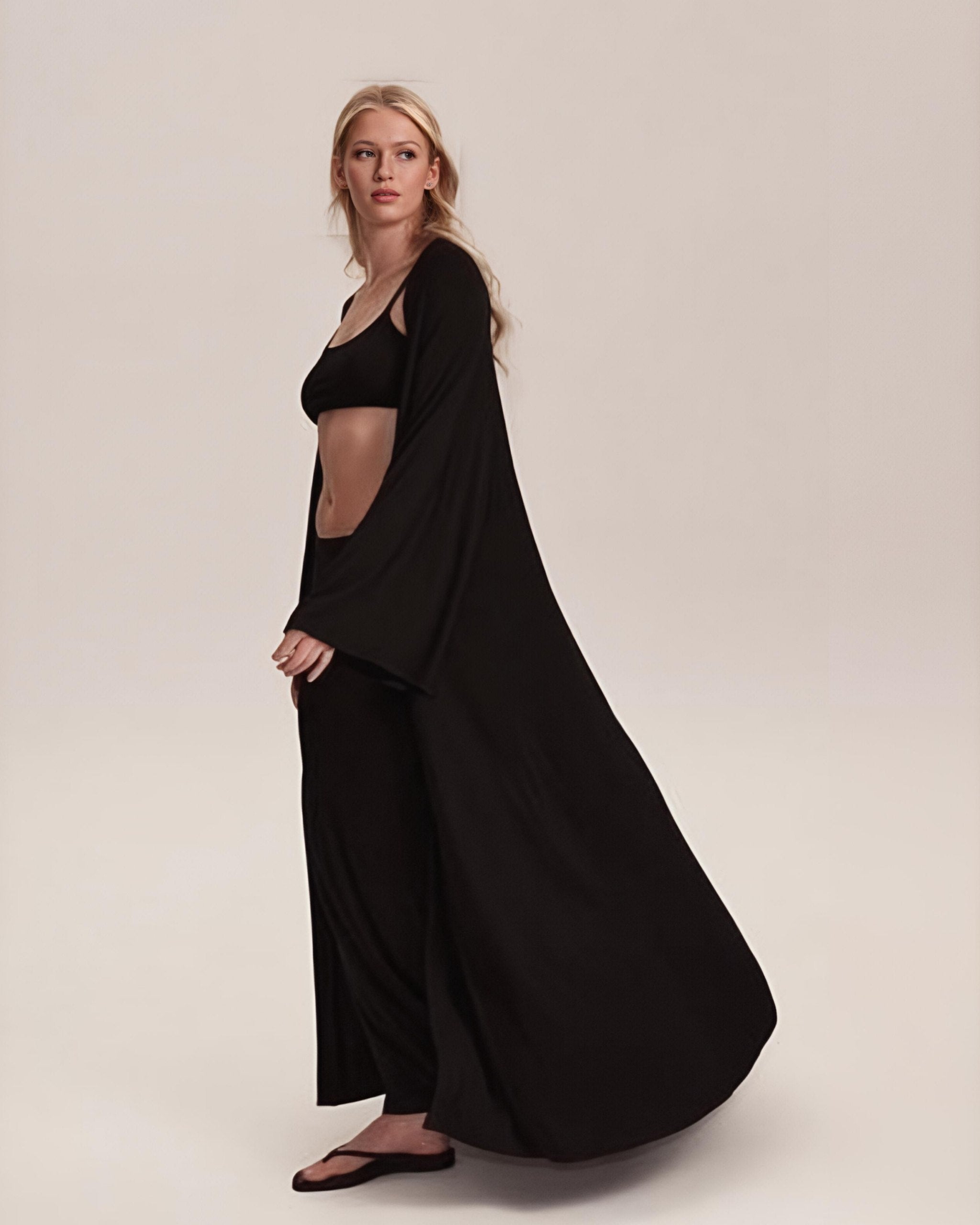 Dolce Siyah Kimono