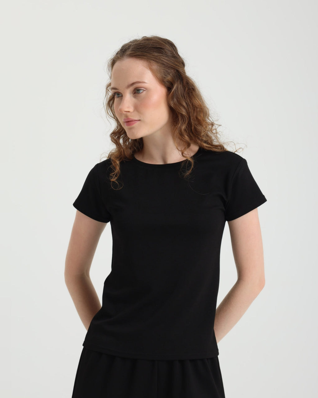 Dolce Siyah T-shirt - Pantolon Set