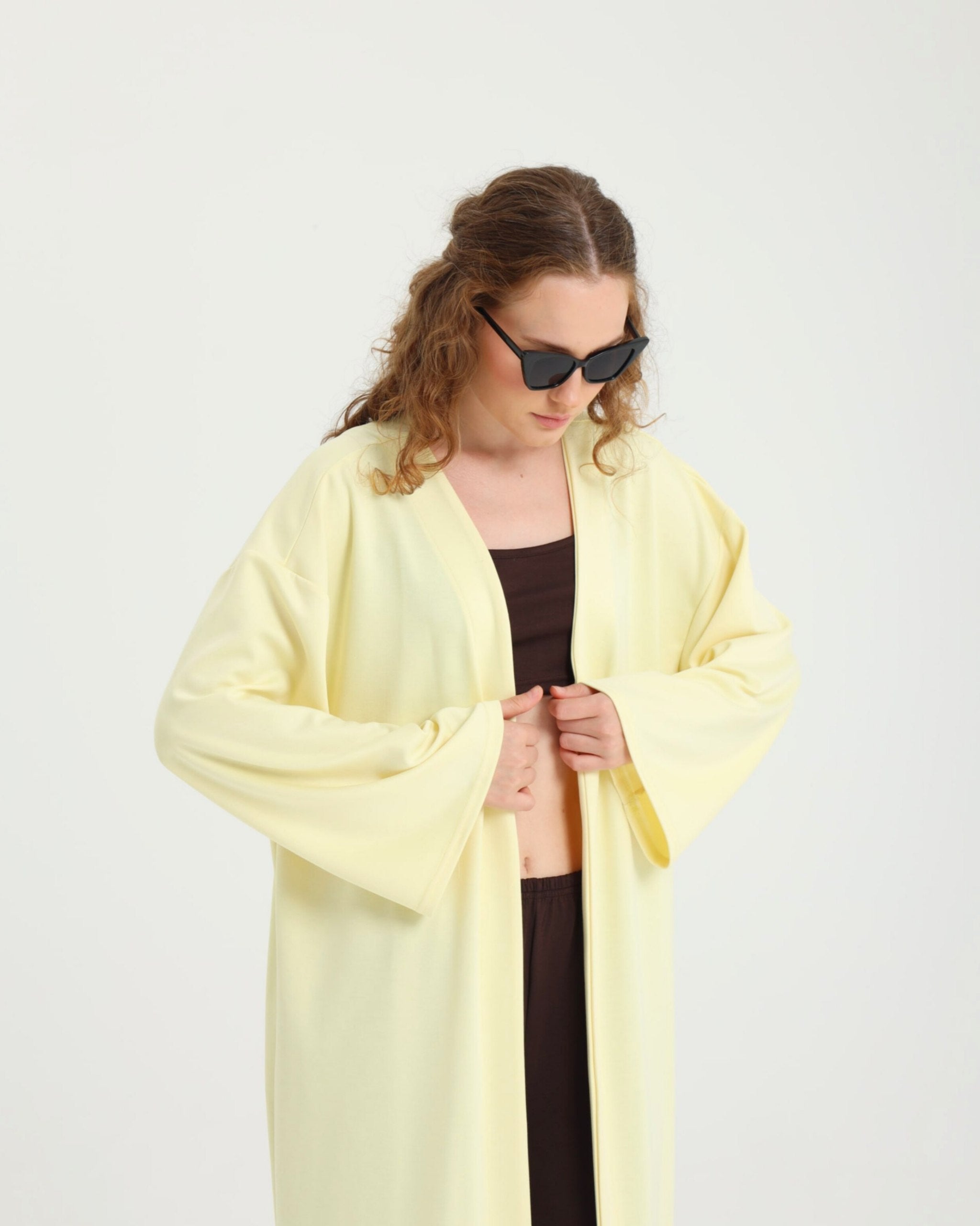 Dolce Sarı Kimono