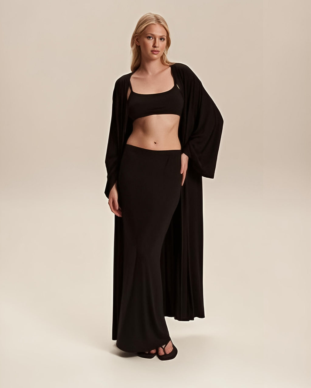 Dolce Siyah Kimono
