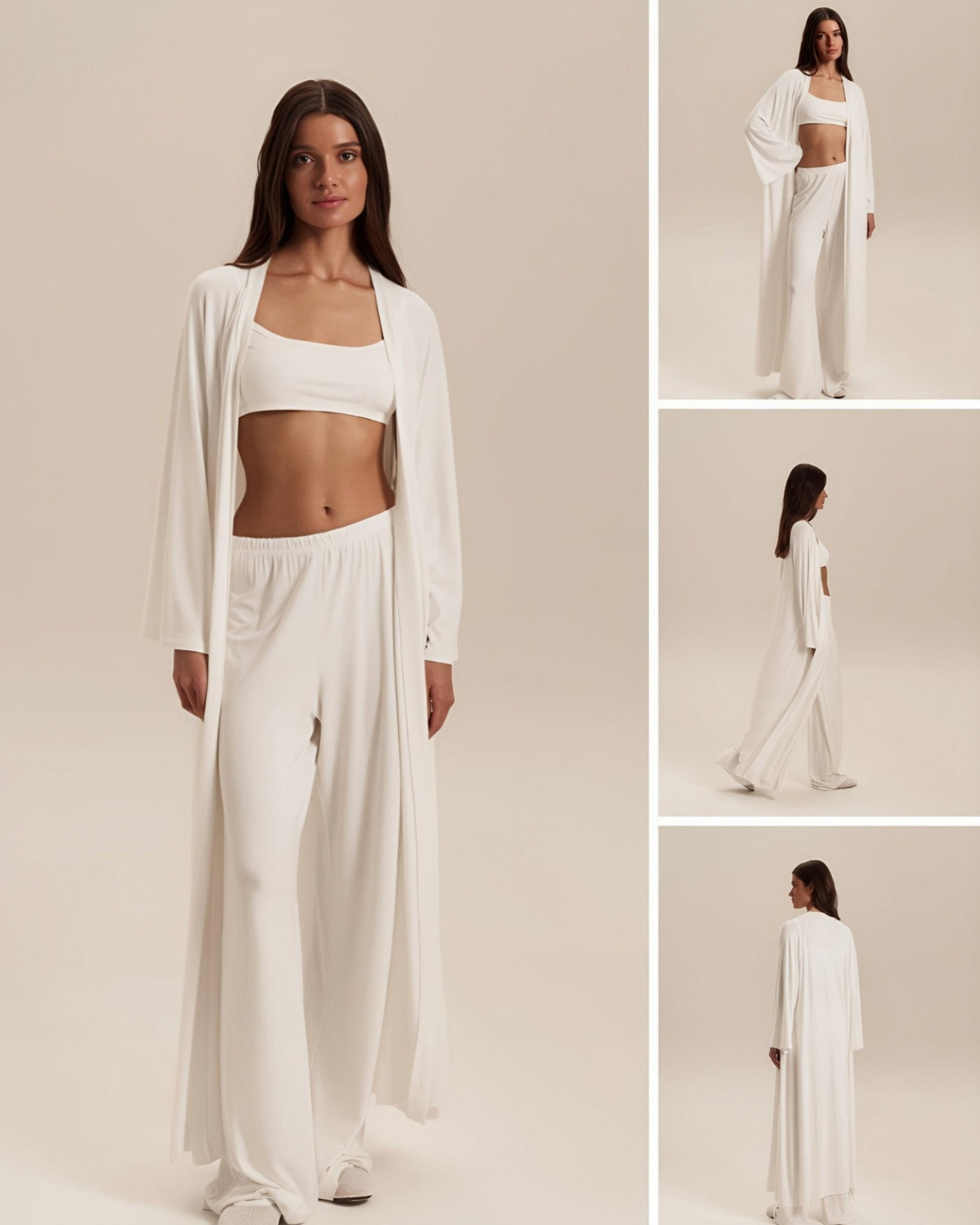 Dolce Beyaz Kimono