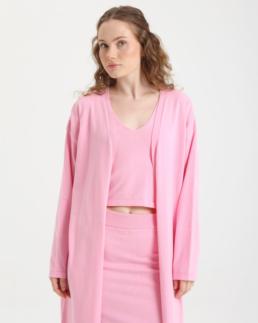 Luna Exclusive Pembe Kimono