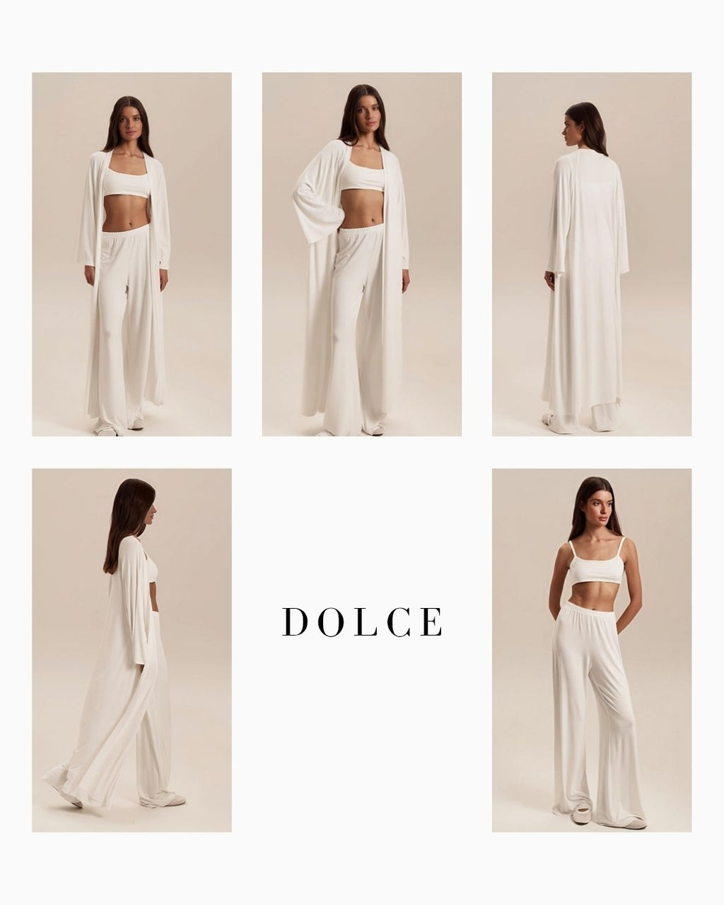 Dolce Beyaz Kimono