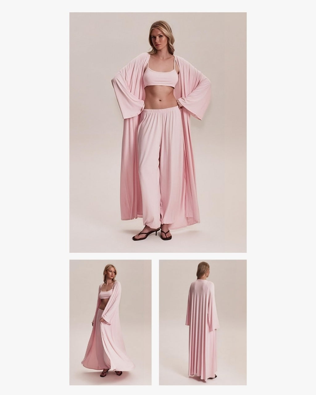 Dolce Pembe Kimono