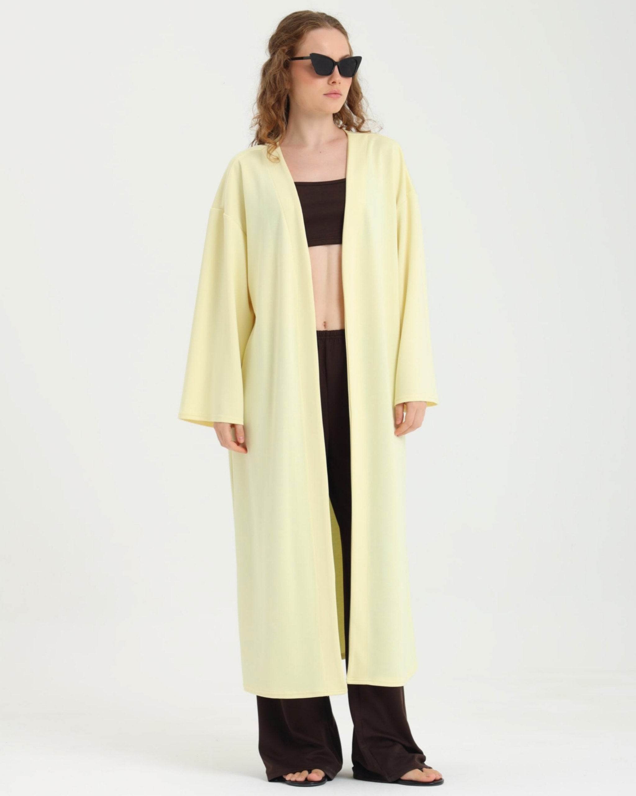 Dolce Sarı Kimono