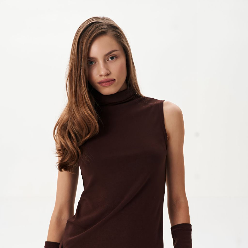 Dolce Acı Kahve Balıkçı Yaka Bluz