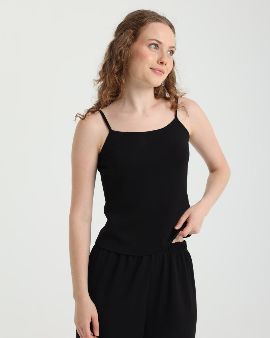 Dolce Siyah Askılı Top